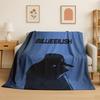 3D Billie Eilish Singer Star Flannel Blanket Soft Warm Throw Blanket for Bedroom Living Room Bed Travel Camping Picnic Gift