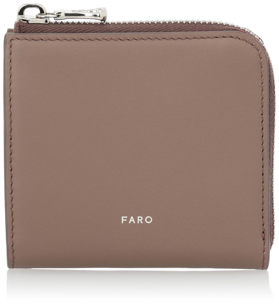 Faro Calma Wallet Short Zip F2311W201 Noce Bifold Wallet