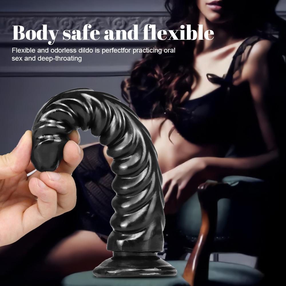 RUNYU Gerçekçi Dildo Cilt Hissi Kadınlar için Seks Oyuncakları Vantuzlu Siyah Penis Kadın Mastürbatörü Anal Seks Ürünü