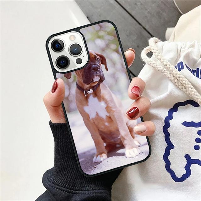 

Boxer Dog Puppy Puppies Design Phone Case Cover For iPhone 17 Air 15 16 Pro Max 14 13 12 11 Pro Max Plus Coque iPhone 13pro