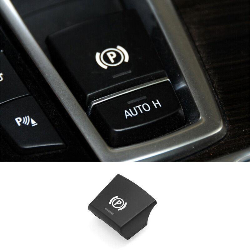 Matte Black Gear Shift Brake Button Sticker Trim For BMW 7 Series 2009-2014 2015