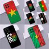 Burkina Faso Flagge Für Samsung Galaxy M35 M55 M14 M34 M54 M11 M21 M31 M13 M33 M53 M15 M12 M32 M52 M06 M16 Hülle