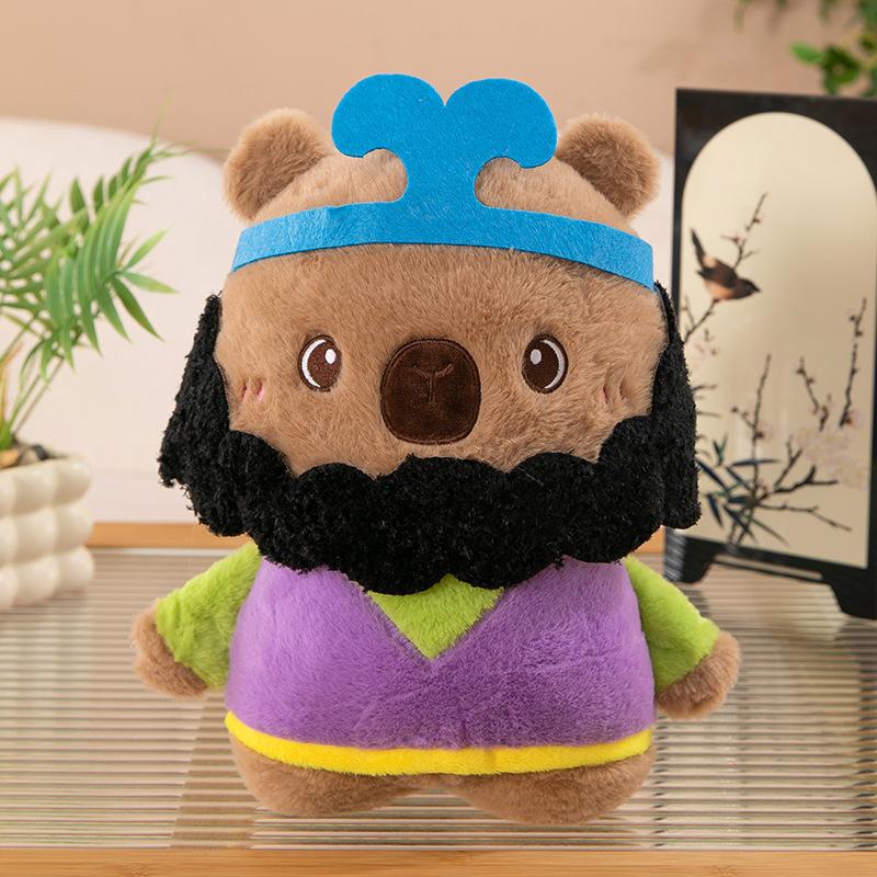Cartoon Journey To The West Capybar Plush Toys Children's Birthday Gift Show Monkey Old Pig Props Monk Ornaments