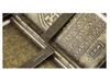 Retro Bronze Slim Cigarette Case for Men & Women - Holds 20