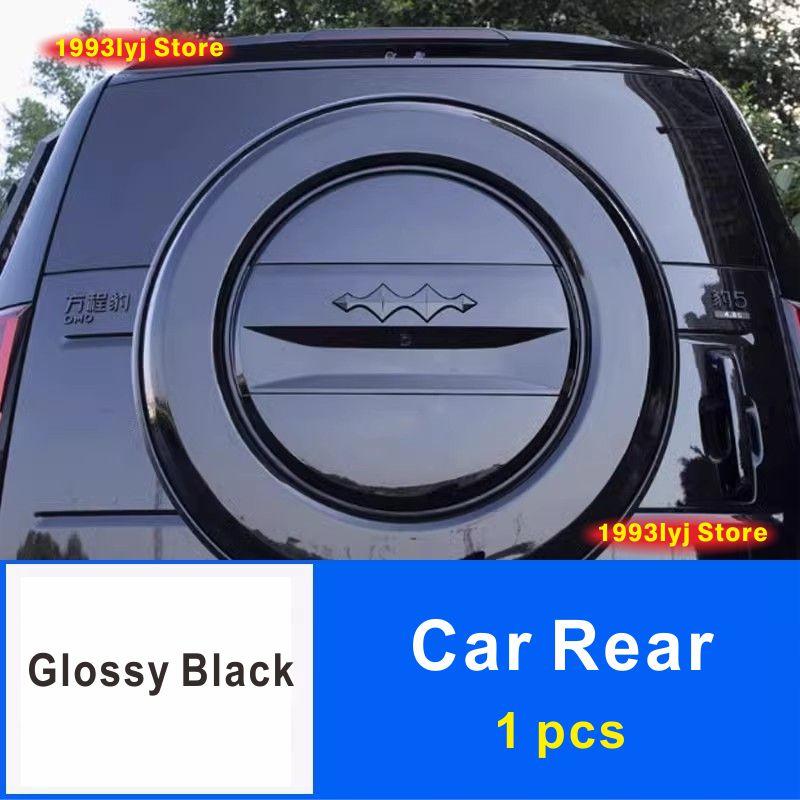 For Formula Leopard 5 Styling Plastic Rear Emblem Front Grille Badge High-end Decals Auto Exterior Decoration