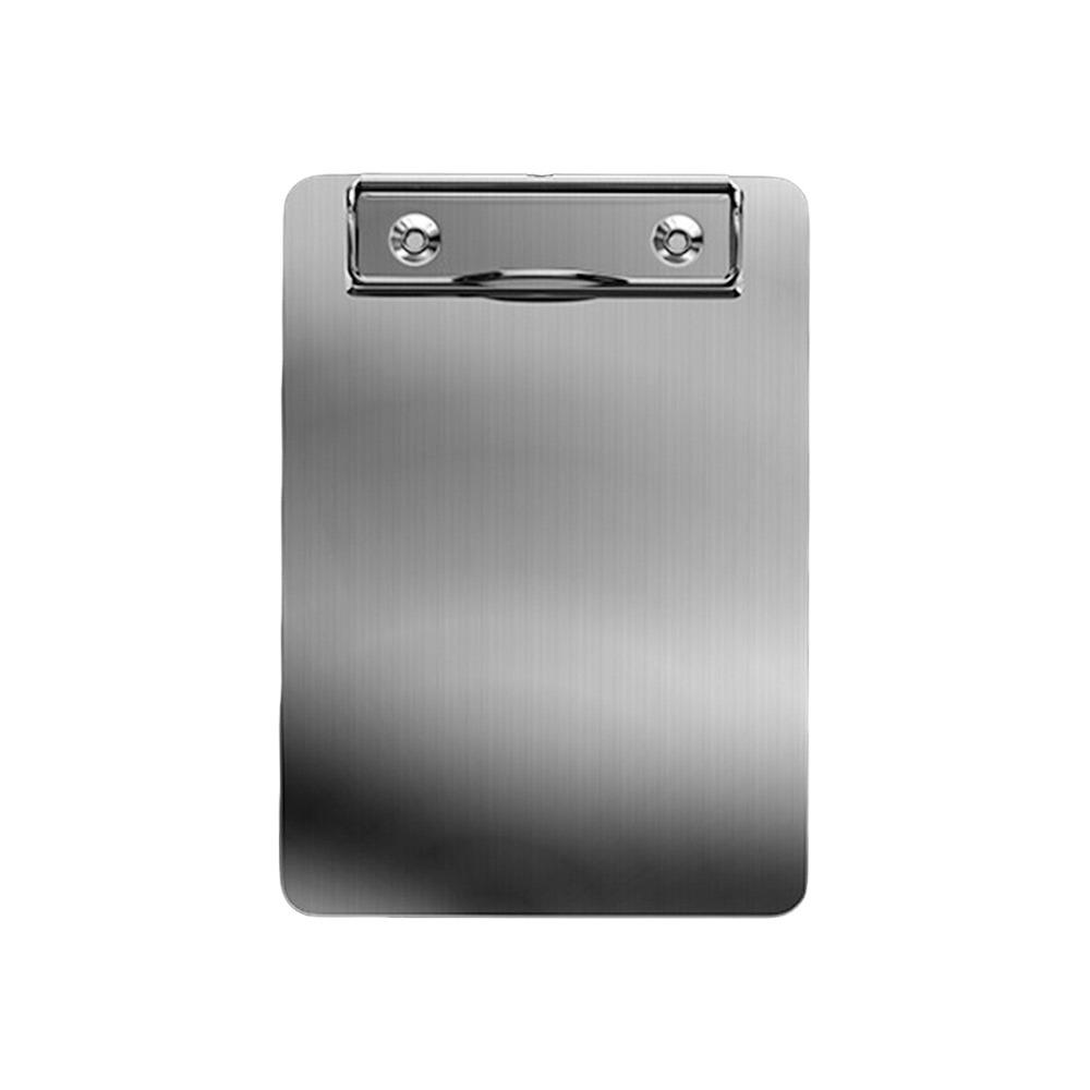 Twardy Folder do Przechowywania Papierów Testowych Stal Nierdzewna Podkładka do Pisania Organizer do Segregacji Dokumentów Restauracja