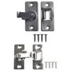 Stainless Steel 90 Degree Buckle Right Angle Hook Lock Bolts For Sliding For Wooden Doors Drawers Security Home Door Hardware