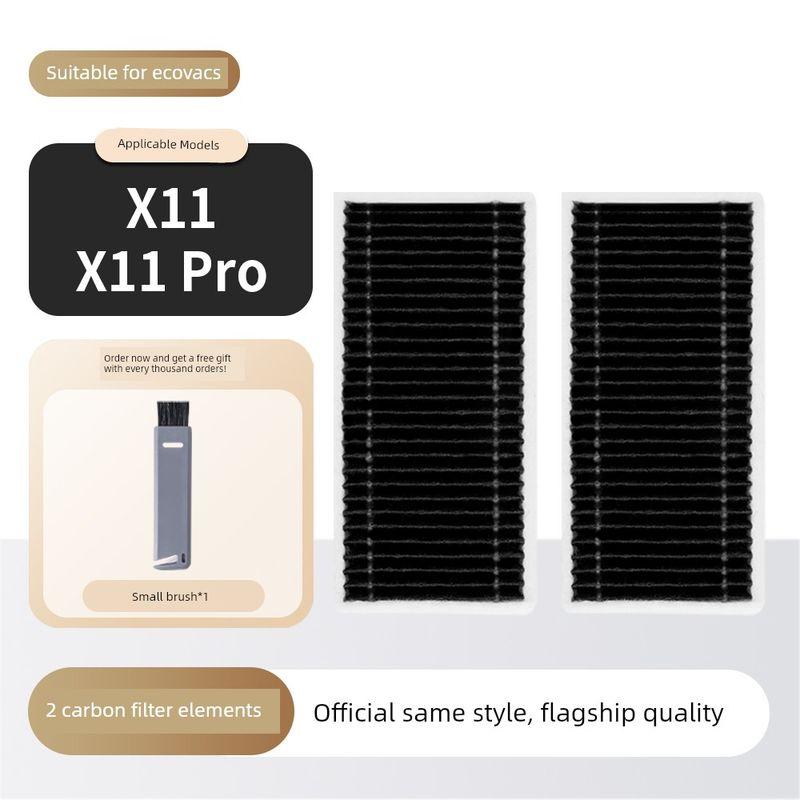 Suitable for Ecovacs X11 Sweeping Robot Accessories Pro Side Brush Roller Brush Filter Mop Dust Bag Cleaning Fluid Consumables
