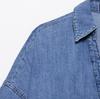 Independent Designer Women's Denim Shirt - Niche, Versatile & Elegant for Commuting