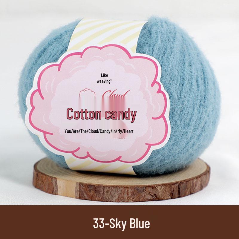 

Cloud Candy Dopamine Camel Wool Crochet Yarn for DIY Knitting & Cute Doll Making