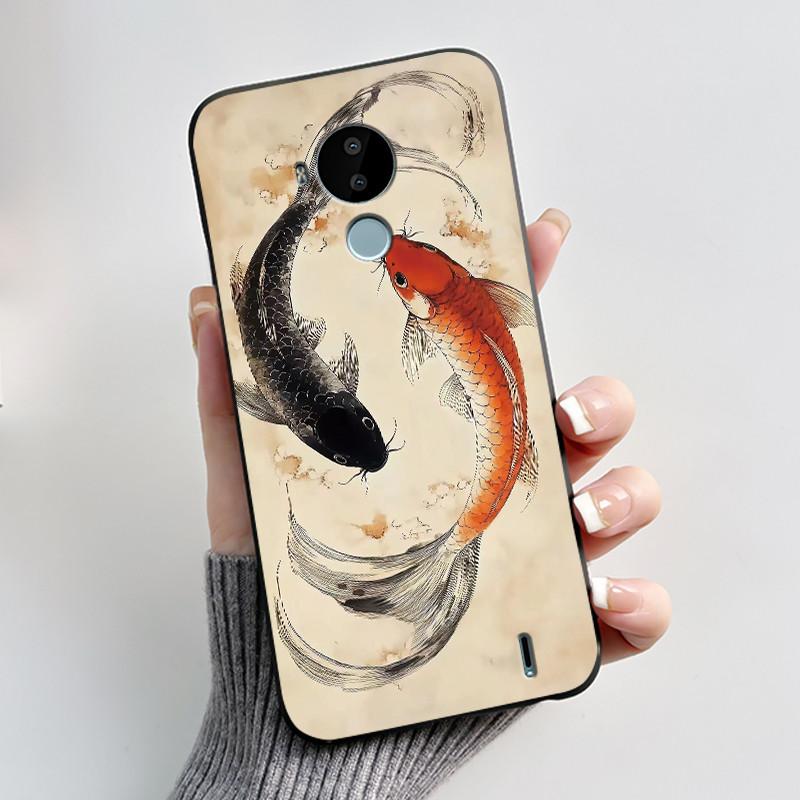 Luxury Cute Cool Boys Girls Case For Nokia C30 Case C20 C10 Silicone Shockproof Bumper Cover for Nokia C20 C 30 C 20 Slim Fundas
