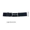 Adjustable Elastic Equestrian Belt Waistband 105cm Long Waist Cincher with Metal Clasp for Enthusiasts