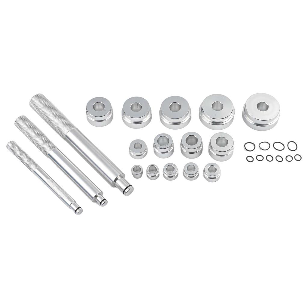 17PCS Bearing Race and Seal Installer Set with Multiple Driver Discs for Wheel Bearing Installation and Replacement