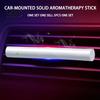 Perfume Sticks 5Pcs Aromatherapy Strong Fragrance Solid Aroma Supplement Air Fresheners Scents Car Refills Replacement Automobile Supplies Essential