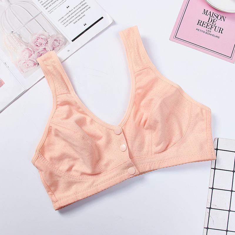 

Comfort Cotton Wire-Free Bra for Middle-Aged & Elderly Women 42/95