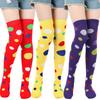 New Style Stockings Socks Polka Dot Over-The-Knee Socks Cosplay Soft Wear-Resistant Socks Polka Dot Colorful Stockings