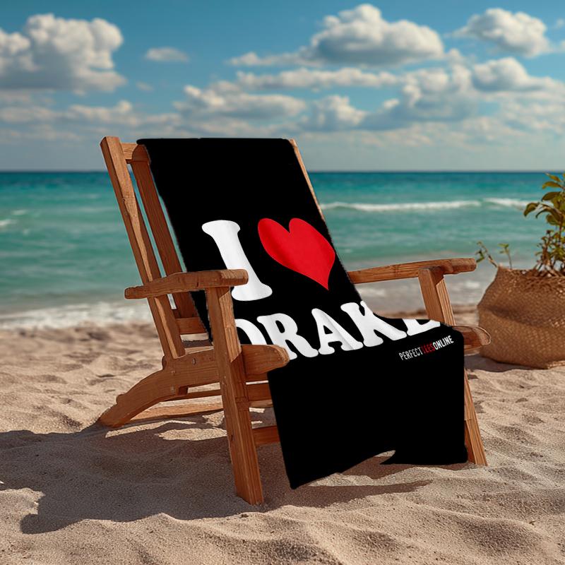 Drake Fashion Beach Towel: Ideal for Summer Adventures Soft, absorbent and quick drying suitable for swimming and bathing