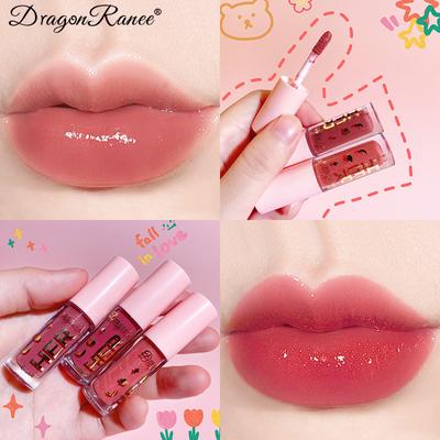 Mirror Lip Glaze Lipstick, Moisturizing Moisturizing Lip Glaze Tidal Jelly, Glass Lip Gloss