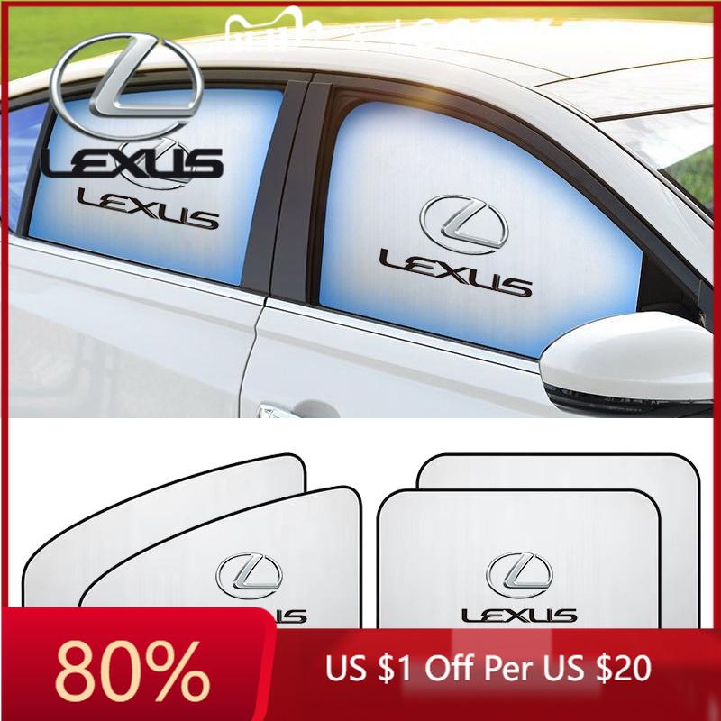 AAPL1 2026 Hot Interior Stickers Car Windshield Sunshade Interior UV Protection Shield For Lexus IS250 IS300 RX350 LS500 LX600 NX260 C