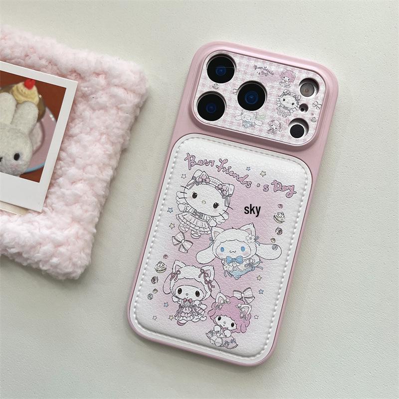 

Sanrio KT Cat Drop-Proof Case for iPhone 15/14/17/16 PROMAX iPhone 15
