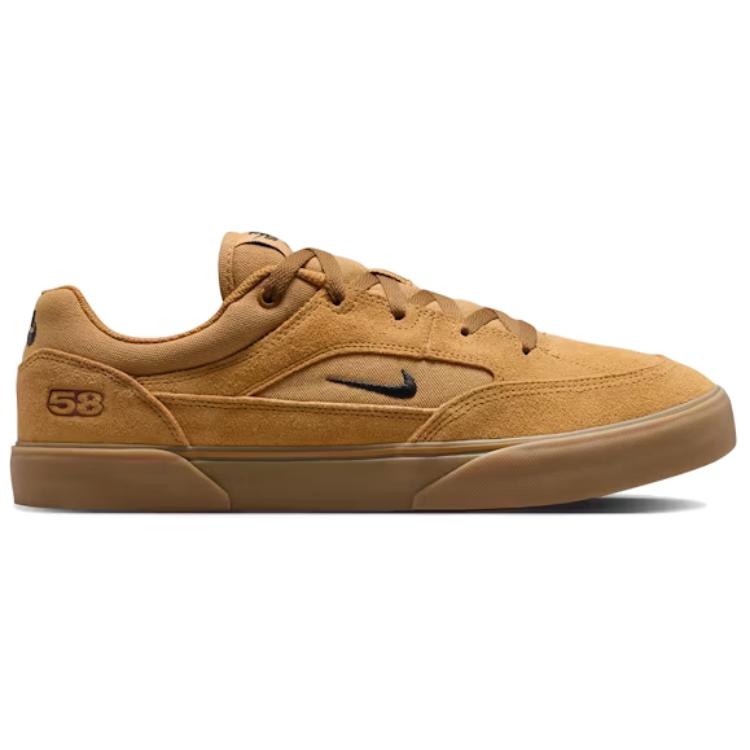 Nike SB MALOR Skateboard Shoes Men's Brown Skateboard Shoes HF3066-701