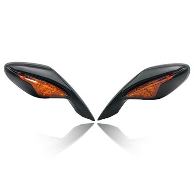 Motorcycle Rearview Side Mirrors with Turn Signal Light For MV Agusta F3 675 800 2013-2020 Motorbike Rearview Mirrors