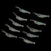 Soft 3cm Biomimetic Shrimp Fake Bait Hook Worm Silicone Luminous Shrimp Fishing Lures Sea Fishing