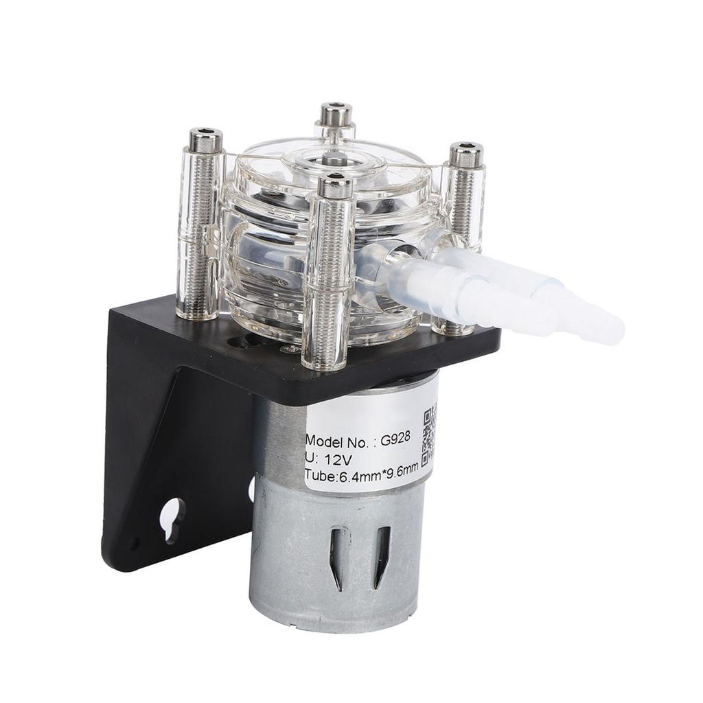 Peristaltic Pump High Quality Large Flow Corrosion Resistant with Transparent PC Head 500mL min 12V
