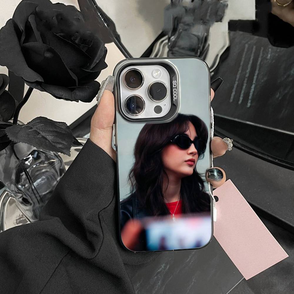 T-The Band W-Warning Phone Case For iPhone 17,16,15,14,13,12,Pro MAX Black Matte Shockproof Cover