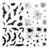 Halloween Stickers Scary Window Clings DIY Decorative 3D Decals Wall Decor for Kitchen Home