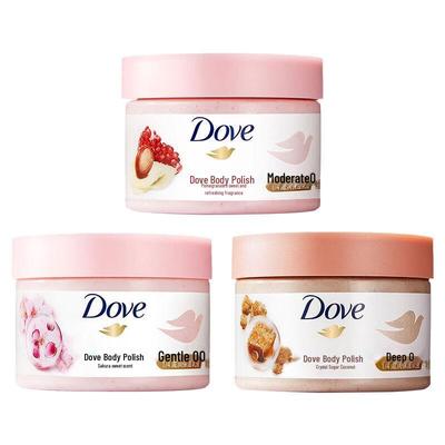 Esfoliante Corporal Dove 280g (3 distribuídos aleatoriamente 1 garrafa)