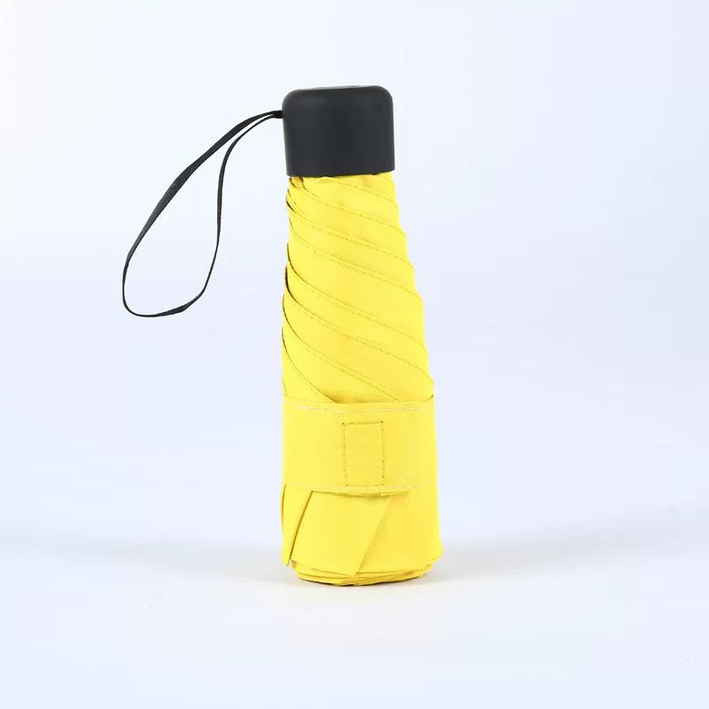 Umbrella for Sun and Rain, Black Coating for Sun Protection, Ultra-Light and Compact Pocket Umbrella, Manual Women's Umbrella, 50% off Pocket