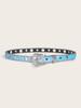 Rhinestone Large Small Hole Waist Belt Ladies Sequin Decoration Gift Fashion