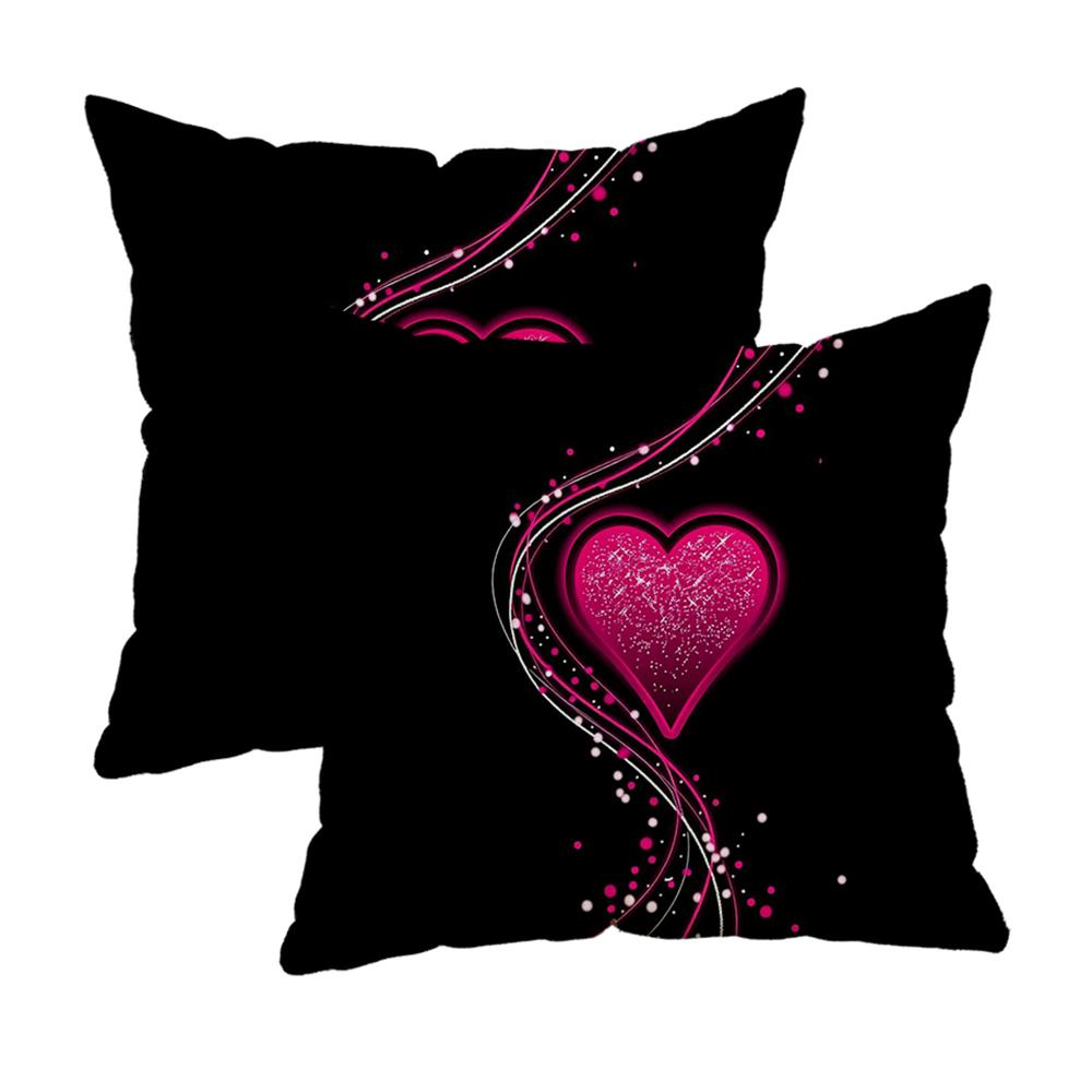 Cherry Leopard-Printed Pillowcasezipper Design, Decorative Pillowcase, 45X45 Cm Pillowcase