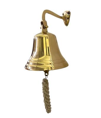Ship Bell, Engraved Wall Hanging Bell, Outdoor Nautical Bell, Ship Bell, Customized Ship Bell for Gift, Christmas Gift