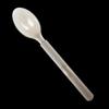 Pabei 16.8cm Thickened Disposable Plastic Spoons (100-Pack)