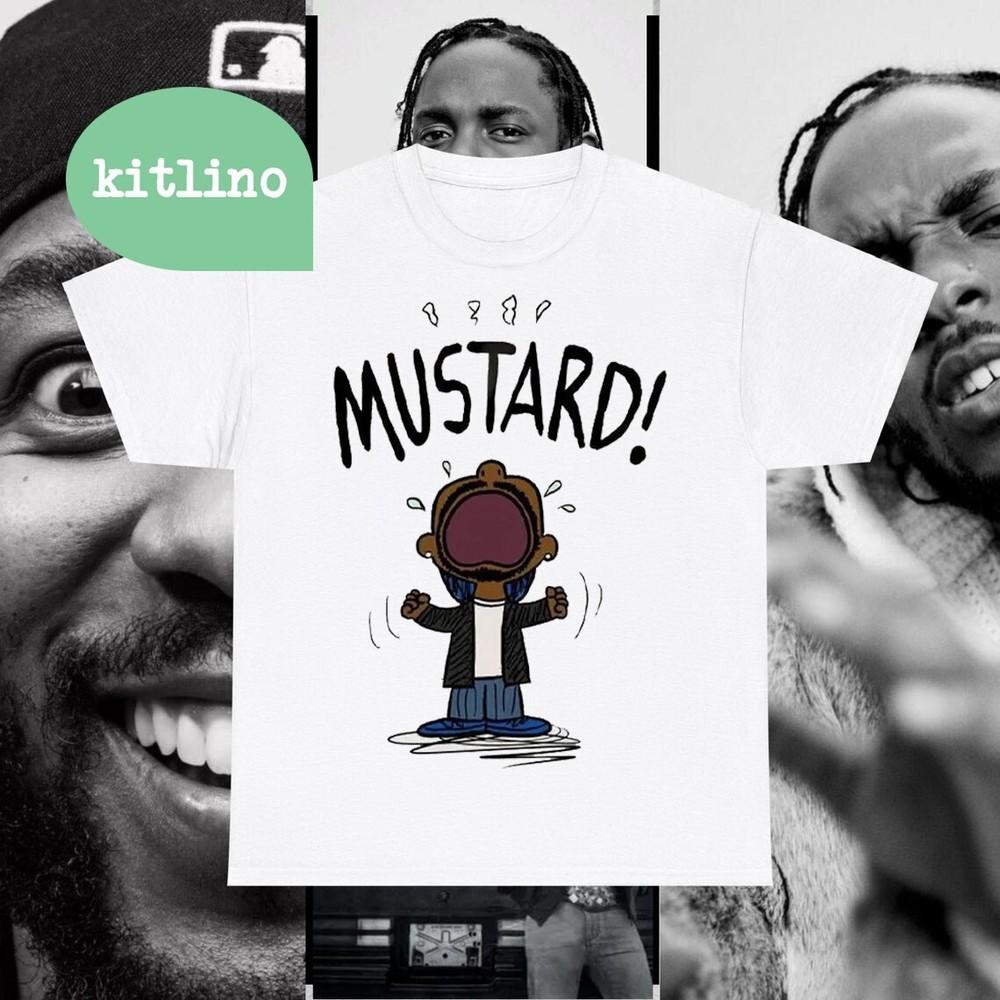 Mustard Kendrick Lamar Short Sleeve  K64710 Unisex T-Shirt S