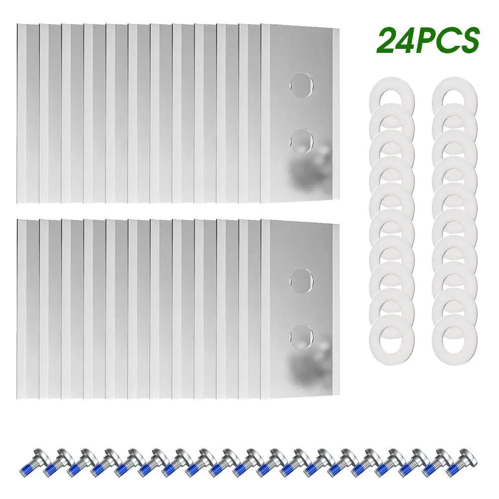24/30/36pcs Lawn Mower Replacement Heavy Duty Universal Robot Lawn Mower Accessories For Mammotion Luba & Yuka All Ser D7j4