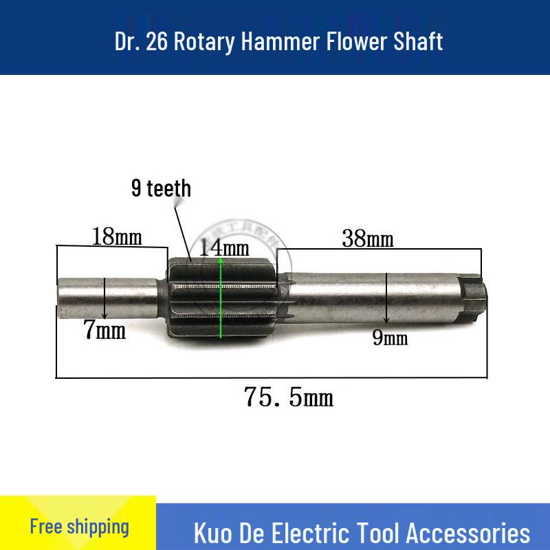 Bosch GBH2-26 DE/RE Schlagbohrer Rotor - Leichtes 26mm Schlagbohrer & Bohrhammer Zubehör