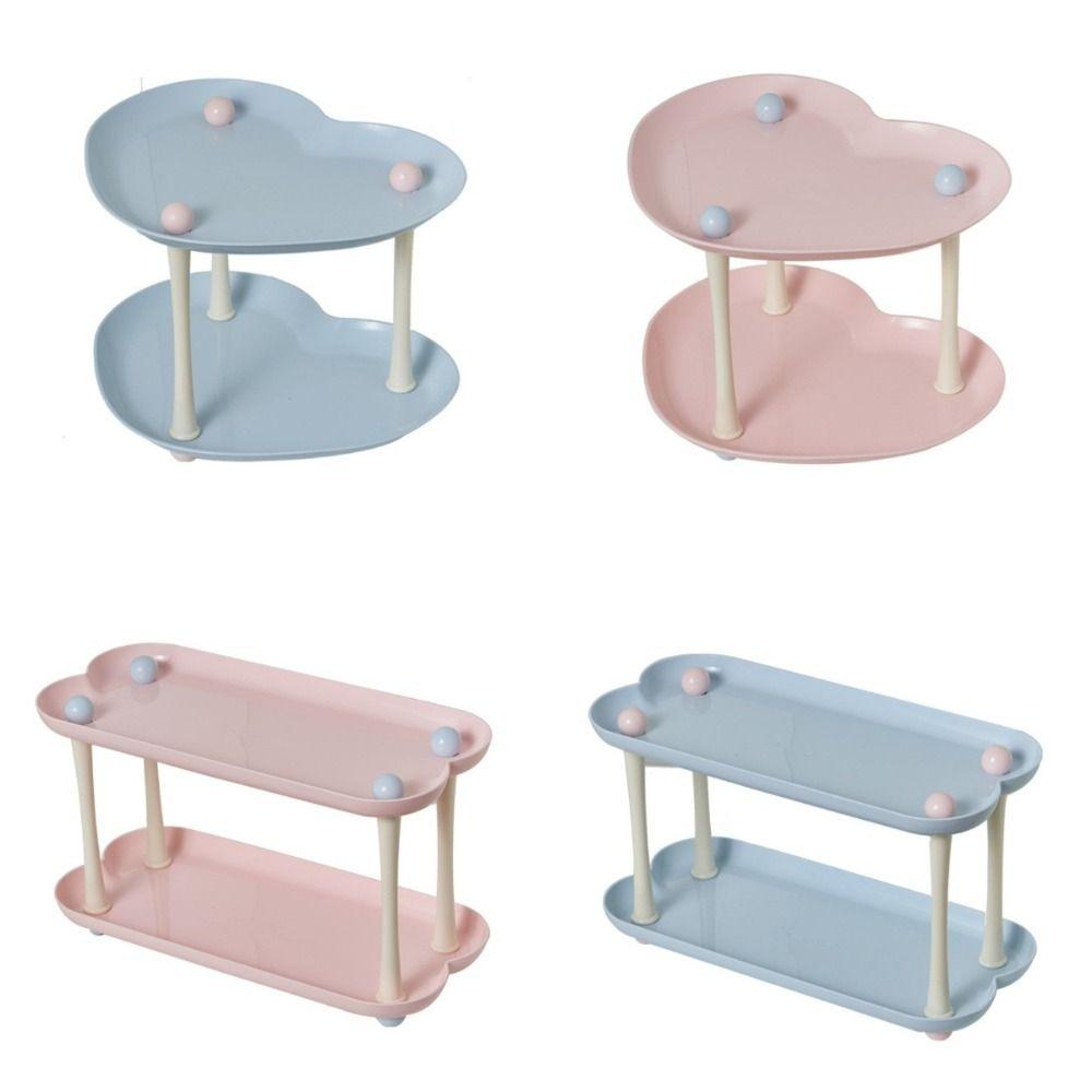 Detachable Water Cup Storage Rack 2-layer Cosmetics Storage Rack  Desktop Organizer