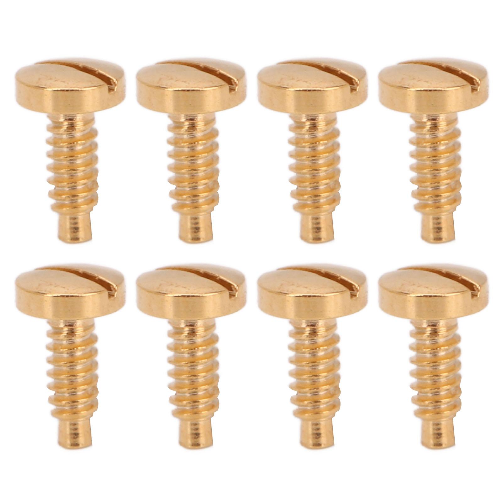 

8pcs Watch Case Screw Stainless Steel Rustproof Wristwatch Screws for Watch Repairing Rose Gold золотой