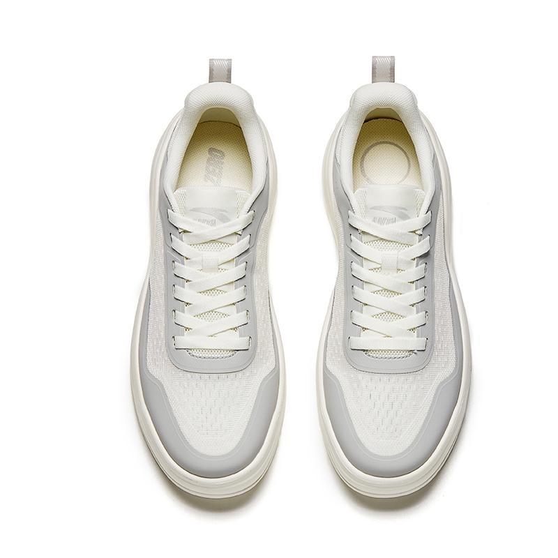 Anta Scarpe da Ginnastica Estive Gel Bounce V12026 Scarpe da Uomo Grigio Nuvola Bianco Avorio 912628003-2