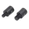 2PCS Thread Drill Bit Converters M10 to M14 and M10 to M14 Thread Shaft Converter Tool for Hole Opener Angle Grinder
