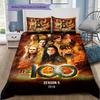 The 100 TV Show Bedding Set, Season 5 Poster Duvet Cover Set, 3Pcs Bed Set with 2 Pillowcases for Fan Bedroom Decor, No Comforter