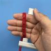Scalloped Picot Edge Embroidery Lace Trim 1cm Width DIY Sewing Trim Milk Silk Lace  For Clothing