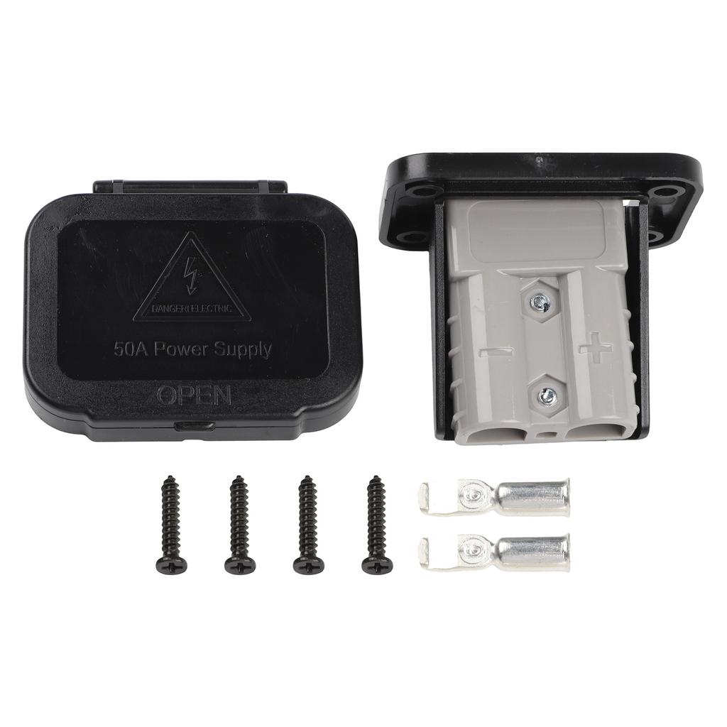 Sturdy For Anderson Connector for EV Charging with Integrated Base 50A 120A 175A Convenient for All Skill Levels