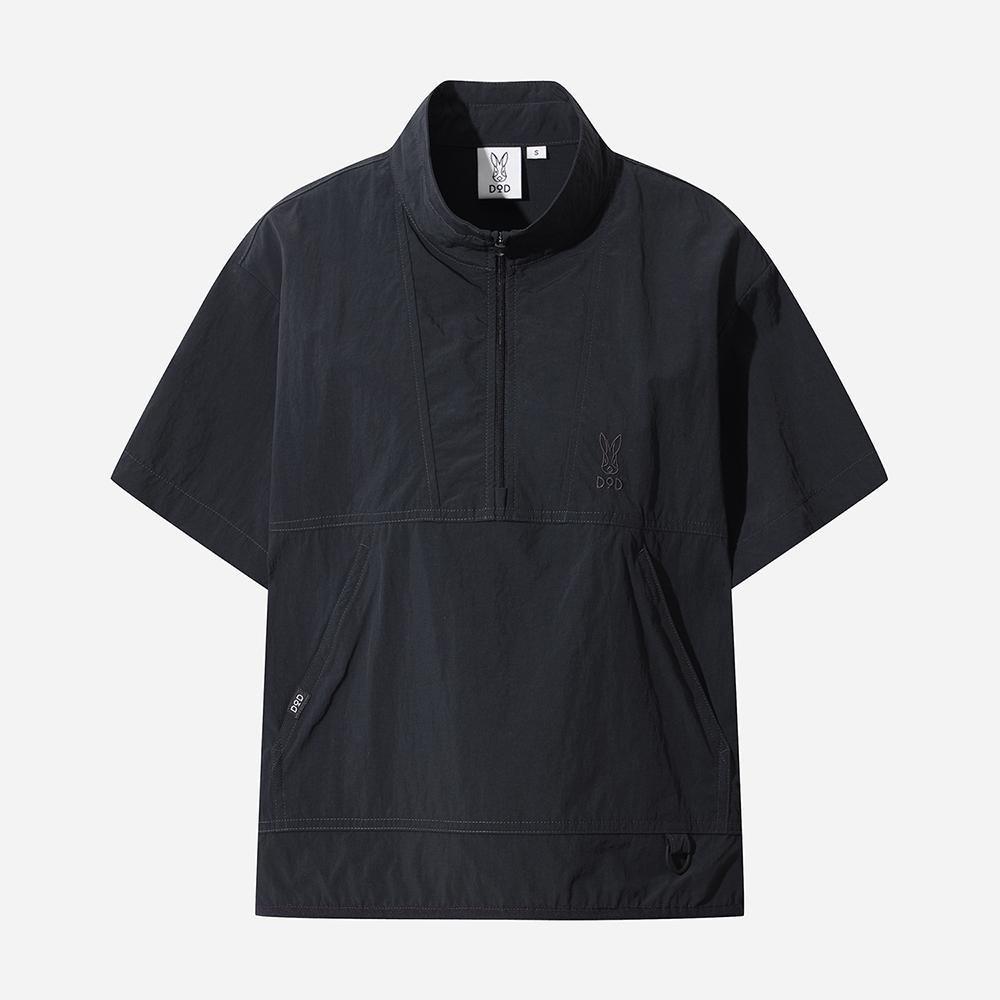 DOD Eight Stand Neck Half Anorak Women'S (Black)