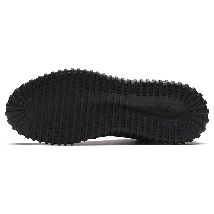 Anta Versatile Durable High-Top Casual Shoes Men Sneakers Black 112348913-1