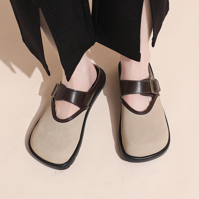 Women's Slippers Platform Flats Casual Comfortable  Spring Summer Solid Color New Fashion Outdoor Slip-On Female Shoes