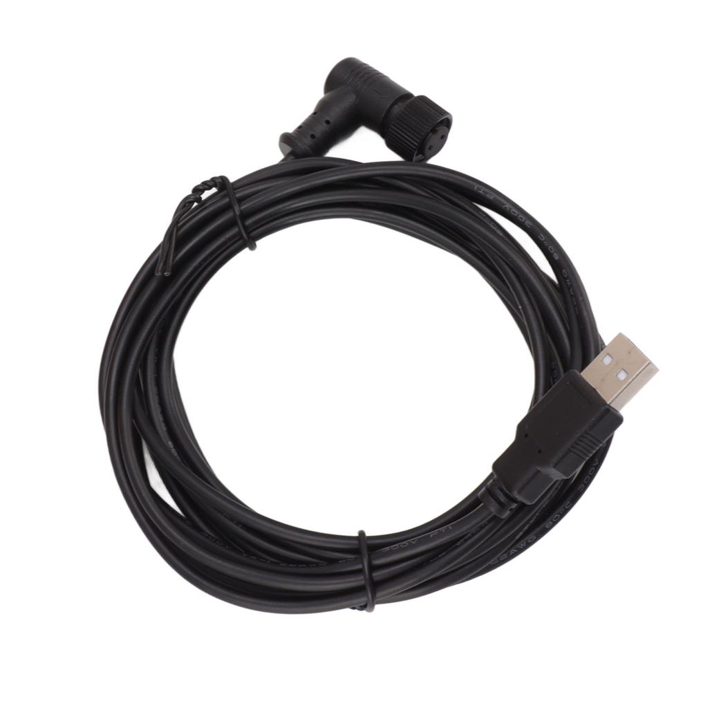 Irrigation Controller Cord DC5V 11.5ft Long USB Interface Copper Wire Watering Controller Cord for Repair Replacement